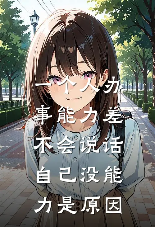 一个人办事能力差,不会说话,自己没能力是原因