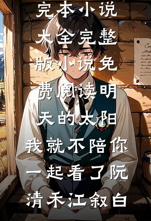 明天的太阳，我就不陪你一起看了(阮清禾江叙白)完本小说大全_完整版小说免费阅读明天的太阳，我就不陪你一起看了阮清禾江叙白