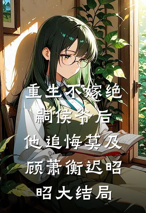 重生不嫁绝嗣侯爷后，他追悔莫及顾萧衡迟昭昭大结局