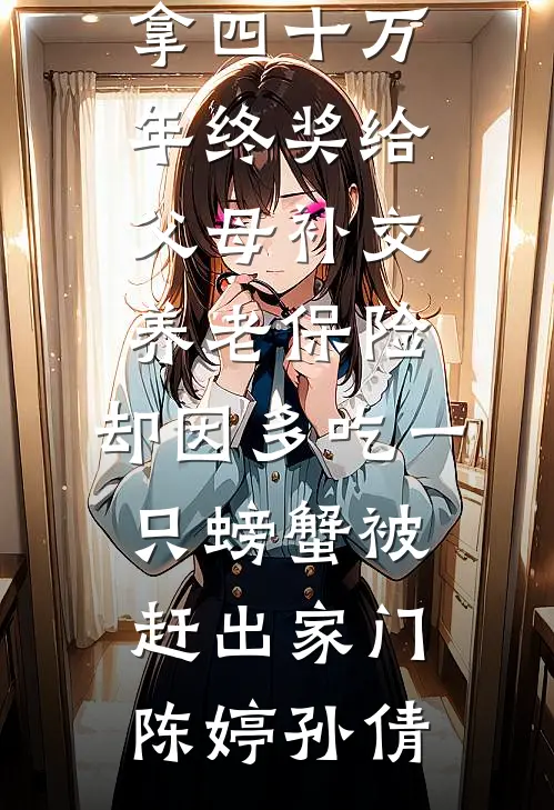 拿四十万年终奖给父母补交养老保险，却因多吃一只螃蟹被赶出家门(陈婷孙倩)热门小说免费阅读_免费小说在线看拿四十万年终奖给父母补交养老保险，却因多吃一只螃蟹被赶出家门(陈婷孙倩)