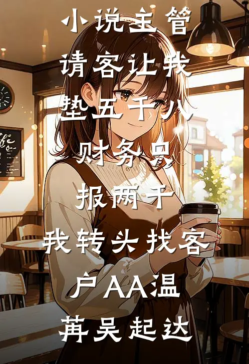 主管请客让我垫五千八，财务只报两千，我转头找客户AA(温苒吴起达)好看的完结小说_完结免费小说主管请客让我垫五千八，财务只报两千，我转头找客户AA(温苒吴起达)
