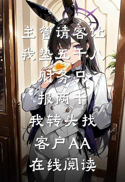 主管请客让我垫五千八，财务只报两千，我转头找客户AA在线阅读