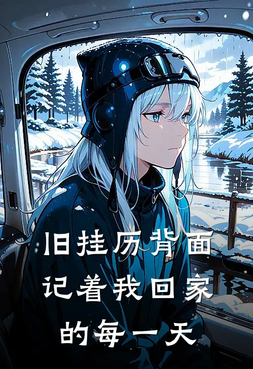 旧挂历背面，记着我回家的每一天