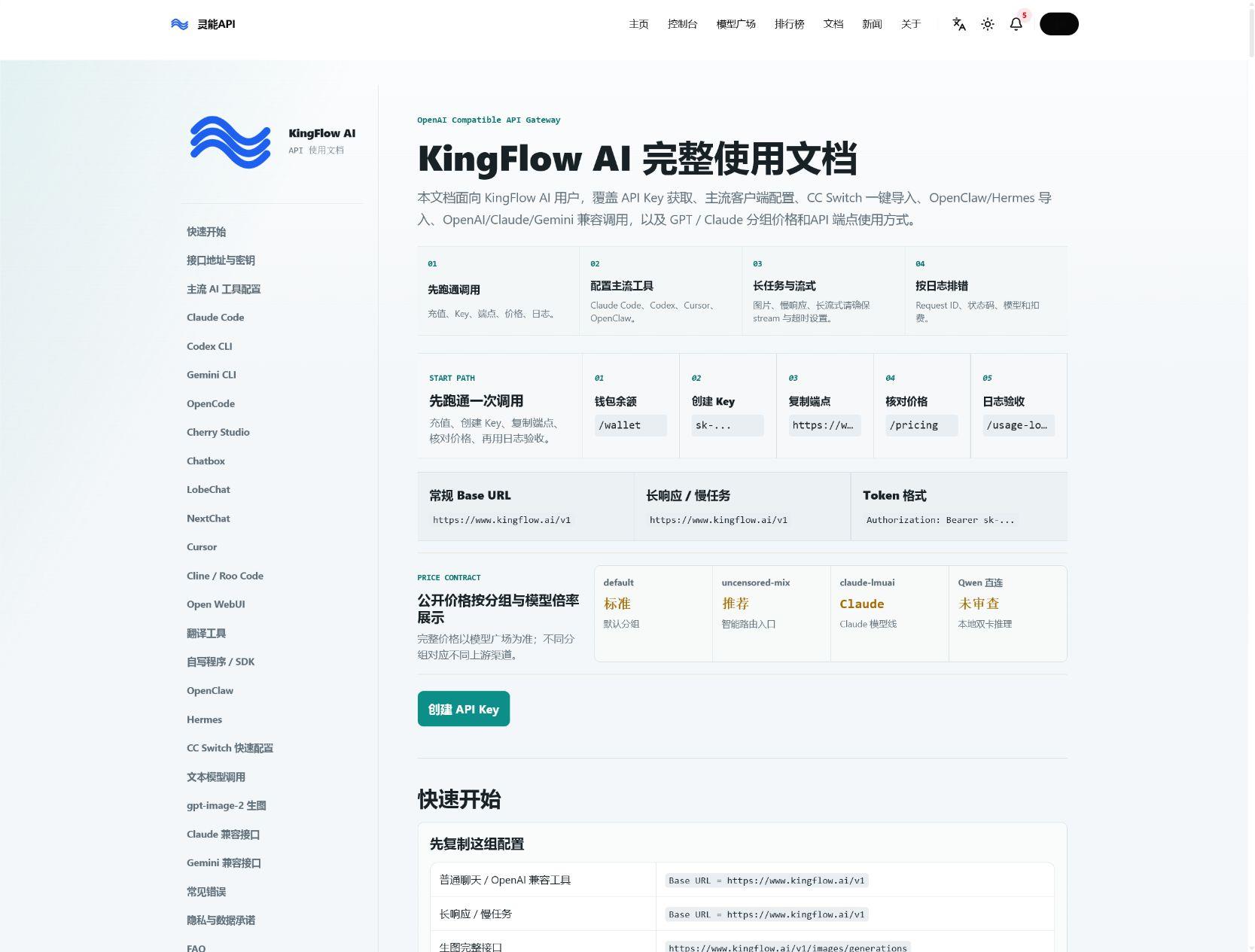 测试文档与接入说明截图