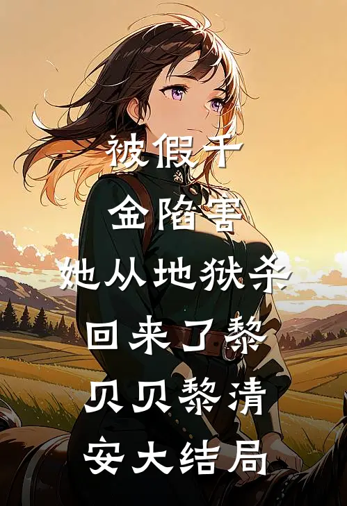 被假千金陷害，她从地狱杀回来了黎贝贝黎清安大结局