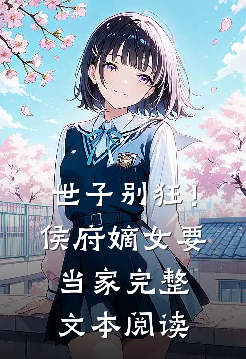 世子别狂！侯府嫡女要当家完整文本阅读