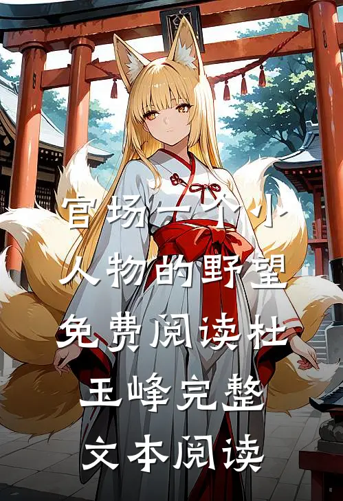 官场一个小人物的野望免费阅读 杜玉峰完整文本阅读