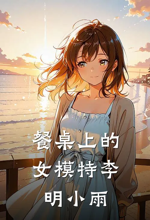 餐桌上的女模特李明小雨